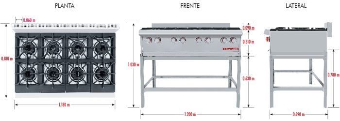 Parrilla Coriat PCV-8 - Image 6