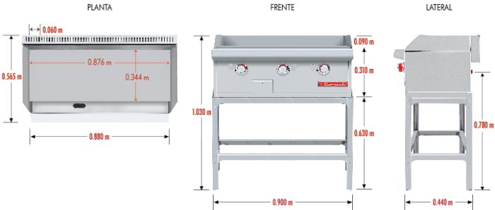Plancha Coriat CH-3 PETIT - Image 4