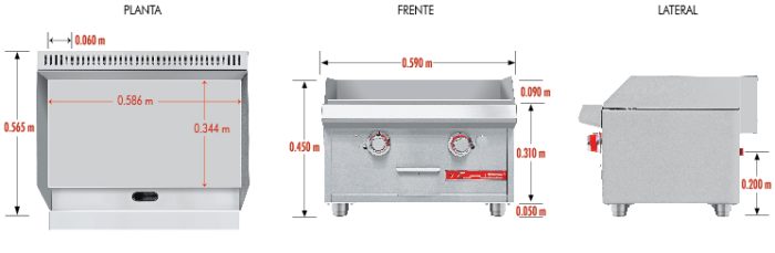 Plancha Coriat CH-2 PETIT - Image 6