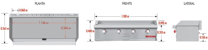 Plancha Coriat CH-4 PETIT - Image 4