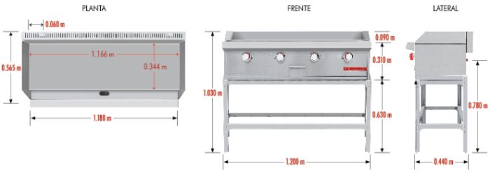Plancha Coriat CH-4 PETIT - Image 5