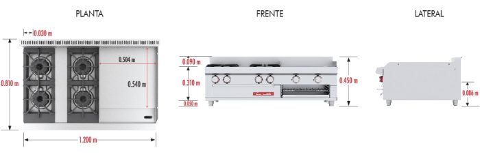 Estufa Coriat MINICHEF MESA MASTER - Image 4