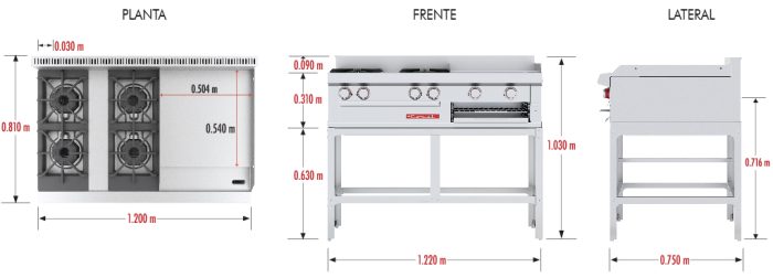 Estufa Coriat MINICHEF MESA MASTER - Image 3