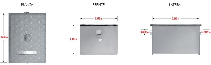Trampa de grasa Coriat IC-75 - Image 2